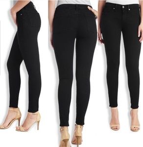 Lucky Brand Brooke Legging Black Skinny Jeans 4/27